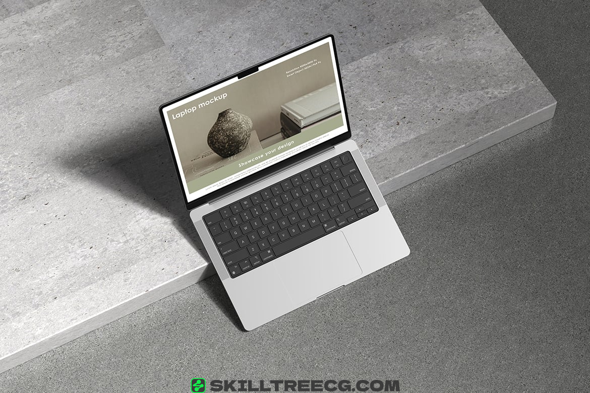 图片[3]-Laptop 14 inch Mockup（597713）-技能树